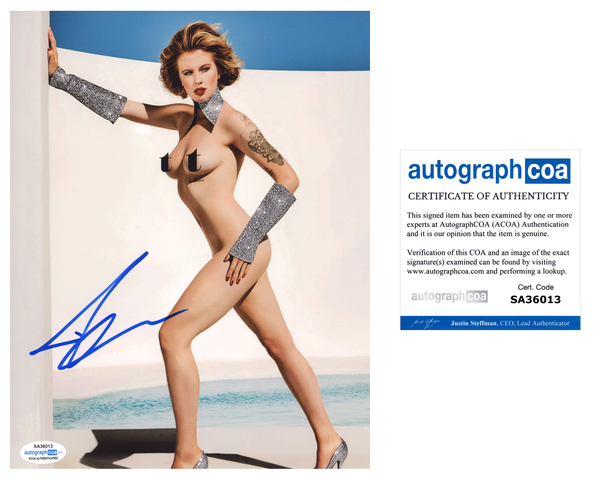 Ireland Baldwin Signed Autographed 8x10 Photo Sexy Model ACOA COA