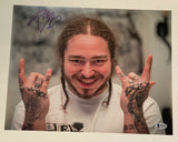 Post Malone Signed Autographed 11x14 Photo Hollywood's Bleeding Beckett BAS COA