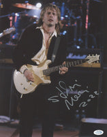 Sergio Vallin Signed Autographed 11x14 Photo Mana Band Guitarist ACOA COA