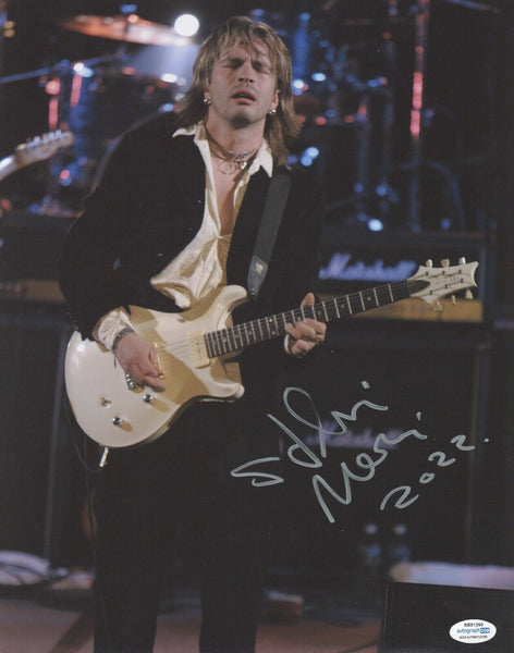 Sergio Vallin Signed Autographed 11x14 Photo Mana Band Guitarist ACOA COA
