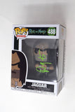 Danny Trejo Signed Funko Pop Rick and Morty Jaguar  #488 Autograph ACOA COA