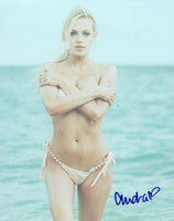 Audra Hanson Signed Autographed 8x10 Photo Sexy Model COA