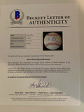 Elon Musk Signed Autographed MLB Baseball Tesla SpaceX Beckett BAS COA LOA