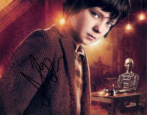 Asa Butterfield Signed Autographed 8x10 Photo HUGO COA