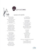 Grandson Signed Autographed Blood // Water Song Lyric Sheet ACOA COA
