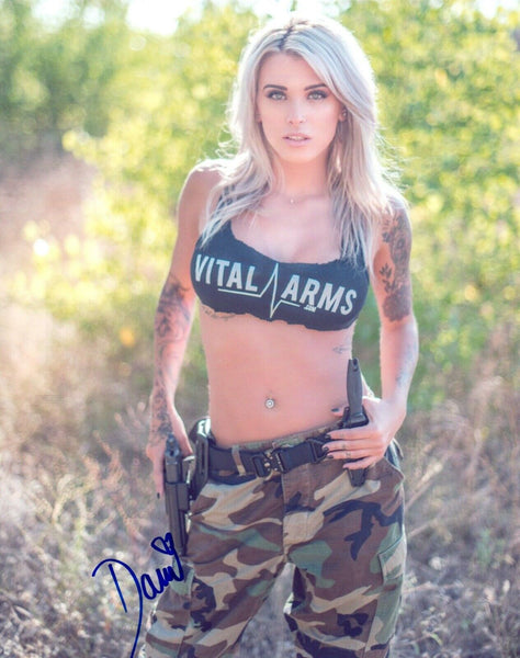 Dani Nicole Signed Autographed 8x10 Photo Model COA