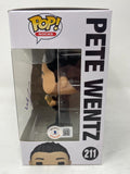 Pete Wentz Signed Funko Pop Rocks Fall Out Boy Pete Wentz #211 Autograph BAS COA
