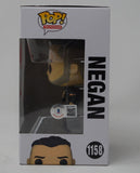 Jeffrey Dean Morgan Signed Funko Pop The Walking Dead Negan 1158 Beckett COA