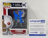 Joivan Wade Doom Patrol Signed Autograph Cyborg Funko Pop 95 ACOA COA