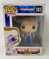 Will Ferrell Signed Funko Pop Talladega Nights Ricky Bobby Autograph Beckett COA