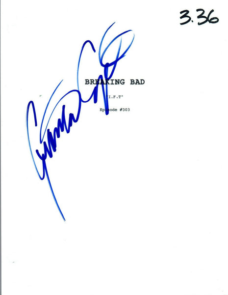 Giancarlo Esposito Signed Autographed BREAKING BAD I.F.T. Episode Script COA VD