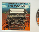 Peter Frampton Signed Autograph Frampton Forgets The Words CD Framed Beckett COA
