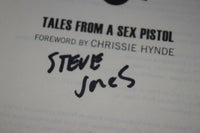 Steve Jones Signed Autographed LONELY BOY TALES FROM A SEX PISTOL HC Book COA