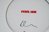 Dave Krusen Signed Autographed 12" Drumhead Pearl Jam Drummer Beckett BAS COA