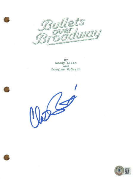 Chazz Palminteri Signed Autograph Bullets Over Broadway Movie Script Beckett COA