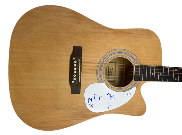 Billy Ray Cyrus Signed Autographed Acoustic Guitar Country Star Miley ACOA COA