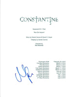 Matt Ryan Signed Autographed CONSTANTINE Pilot Episode Script COA AB