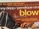 George Jung Signed Autographed BLOW 11x17 Movie Poster Johnny Depp Beckett COA