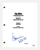 Dominic West Signed Autograph The Wire Pilot Episode Script Screenplay ACOA COA