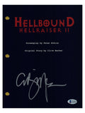 Clive Barker Signed Autographed Hellbound Hellraiser II Movie Script Beckett COA