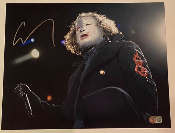 Corey Taylor Signed Autograph 11x14 Photo Slipknot Stone Sour Proof Beckett COA