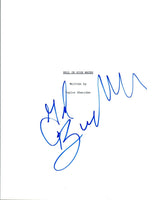 Gil Birmingham Signed Autographed HELL OR HIGH WATER Full Movie Script COA