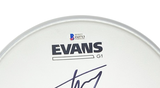 Jay Weinberg Signed Autographed 10" Drumhead Evans Slipknot Beckett BAS COA