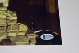 George Jung Signed 11x14 Photo Blow Movie Drug Smuggler Johnny Depp Beckett COA