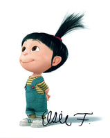 Elsie Fisher Signed Autographed 8x10 Photo Agnes in DESPICABLE ME COA