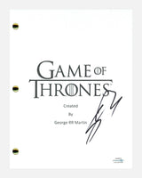 Sean Bean Signed Autographed Game of Thrones Pilot Script Ned Stark ACOA COA