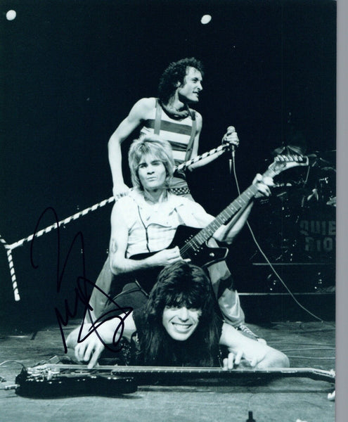 Rudy Sarzo Signed Autographed 8x10 Photo Bassist of QUIET RIOT COA