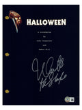 Nick Castle Signed Autographed Halloween Movie Script Michael Myers Beckett COA