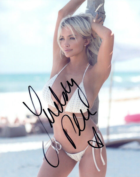 Lindsey Pelas Signed Autographed 8x10 Photo Hot Sexy Playboy Playmate Model COA