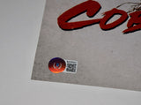 Ralph Macchio Signed Cobra Kai 11x17 Poster Photo The Karate Kid Beckett BAS COA