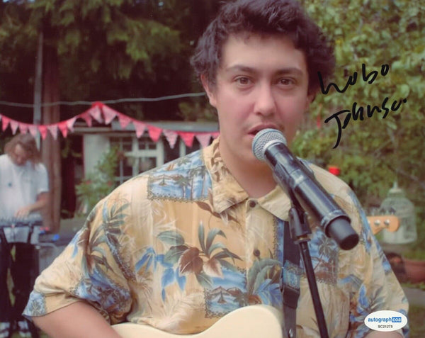 Hobo Johnson Signed Autograph 8x10 Photo Peach Scone Typical Story ACOA COA