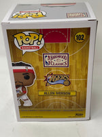 Allen Iverson Signed Autographed Funko Pop Figure 76ers #102 Beckett COA