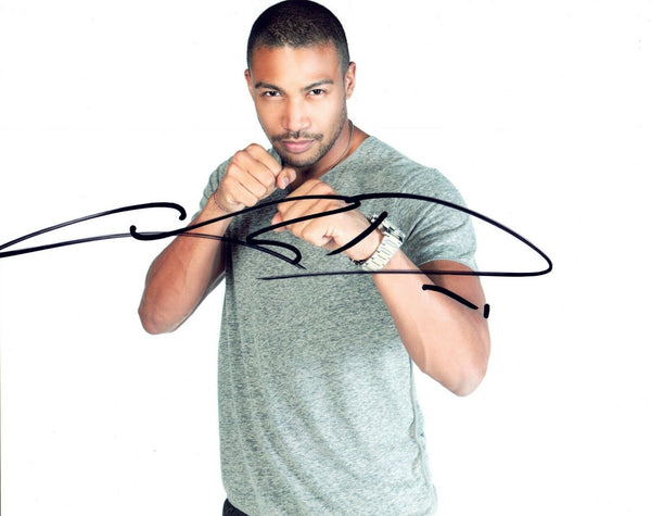 Charles Michael Davis Signed Autographed 8x10 Photo The Originals Actor COA AB