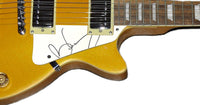 Brian May Signed Autographed Gold LP Style Electric Guitar Queen Beckett COA