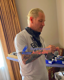 Corey Taylor Signed Autographed Microphone Slipknot Beckett Witness BAS COA