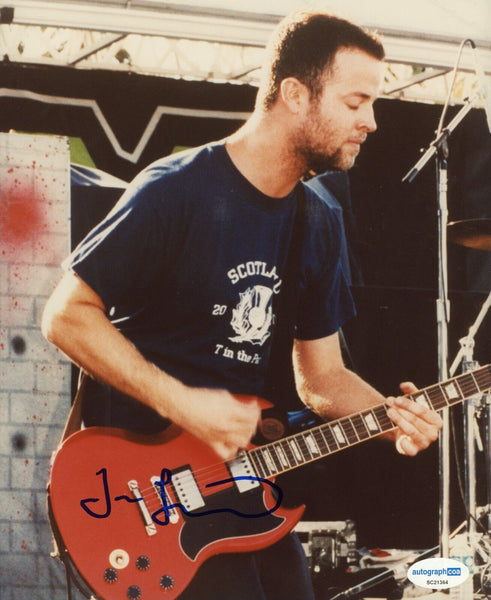 Tom Linton Jimmy Eat World Signed Autograph 8x10 Photo Guitarist ACOA COA