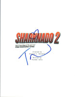 Tara Reid Signed Autograph SHARKNADO 2 Full Movie Script COA VD