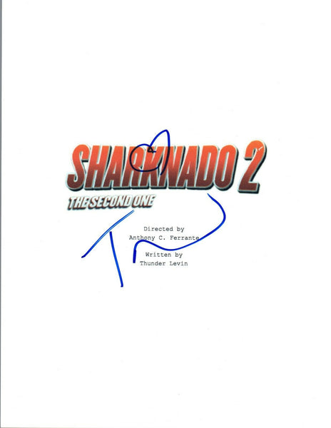 Tara Reid Signed Autograph SHARKNADO 2 Full Movie Script COA VD