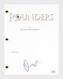 Matt Damon Signed Autographed Rounders Movie Script Screenplay ACOA COA