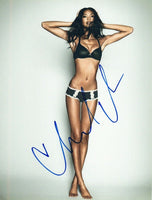 Chanel Iman Signed Autographed 8x10 Photo Hot Sexy Model COA VD