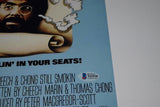 Cheech Marin & Tommy Chong Signed 12x18 Poster Still Smokin Beckett BAS  COA