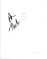 Aaron Tveit Signed Autographed GRACELAND Pilot Episode Script COA VD