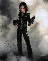 Michelle Yeoh Signed 11x14 Photo Tomorrow Never Dies James Bond Beckett COA