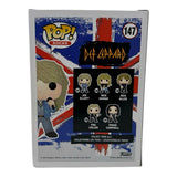 Joe Elliott Def Leppard Signed Funko Pop Rocks #147 Autograph Figure Beckett COA