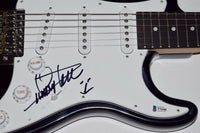 Quincy Jones Signed Electric Guitar Michael Jackson Producer Beckett BAS COA