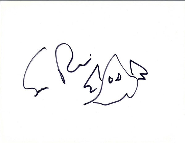 Sam Raimi Signed Autographed Hand Drawn Sketch Evil Dead Spider-Man COA VD